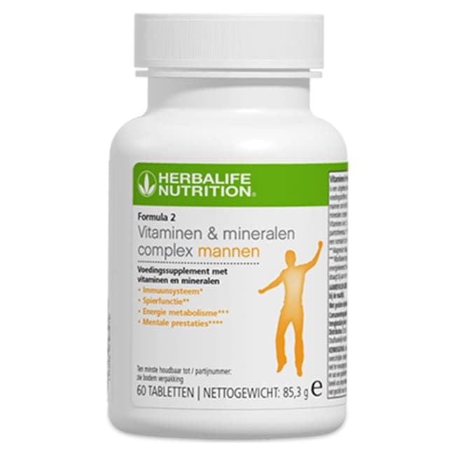 Multivitaminen complex voor mannen